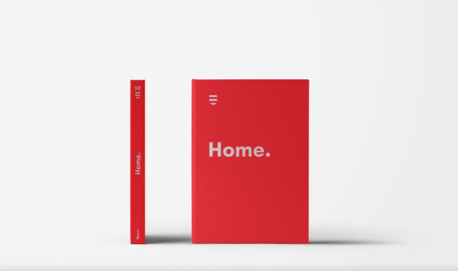 Het Recor Home-boek, rode linnen band